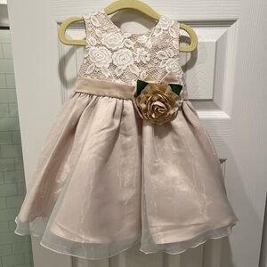 Rare Editions formal occasion toddler dress- size 18 mo